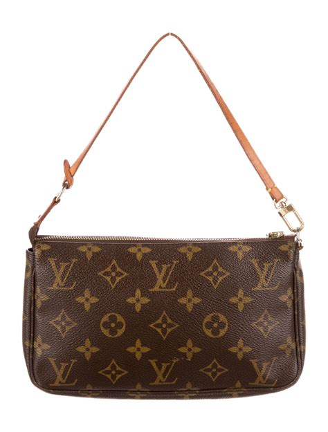 vintage louis vuitton pochette accessoires|Louis Vuitton monogram pochette bag.